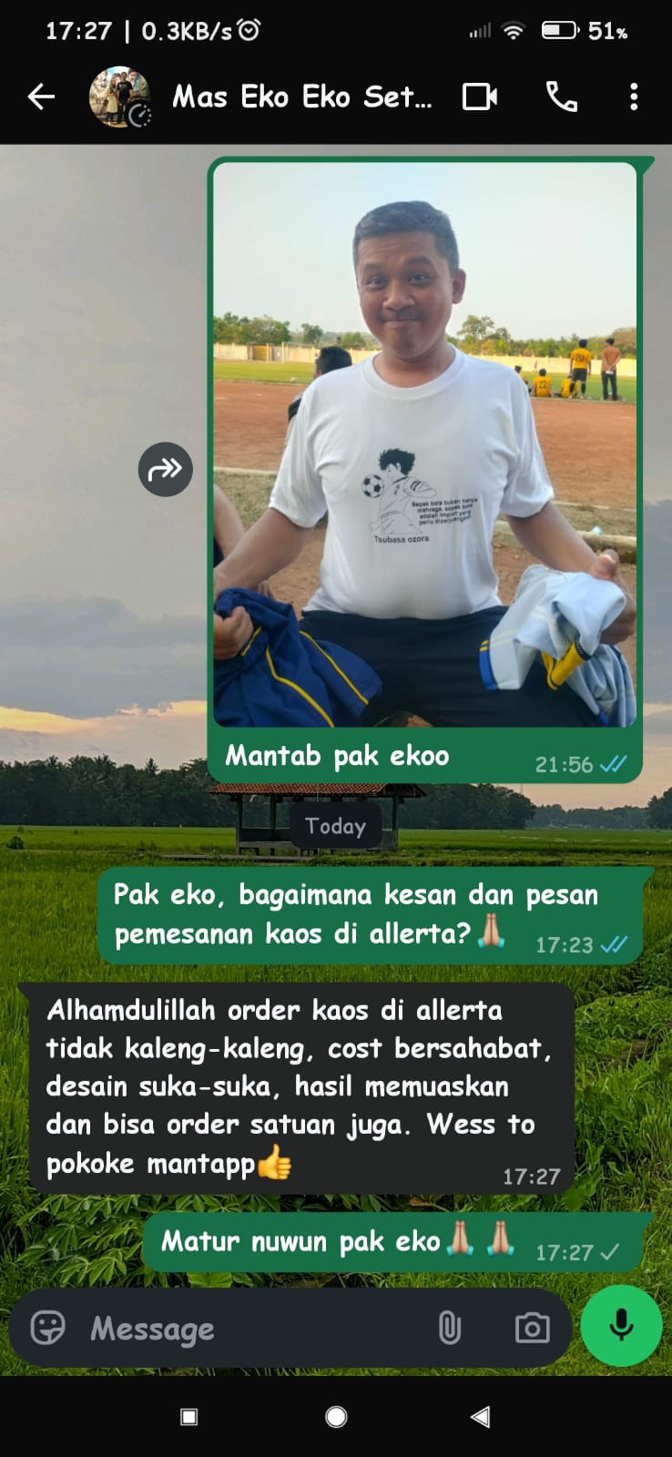 Testimoni Pelanggan 1